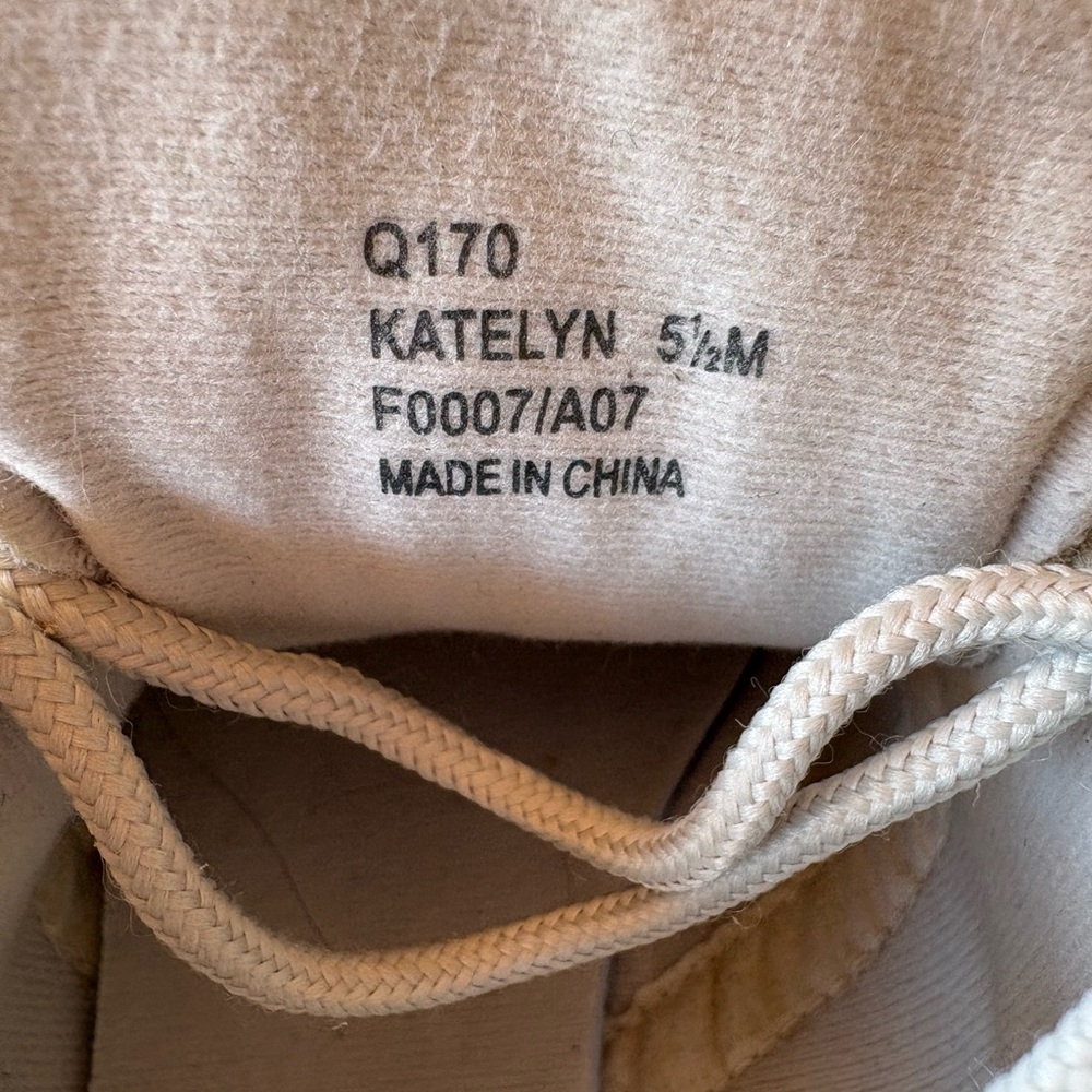 Coach Tan and Cream Patterned Sneakers - Picture 6 of 6